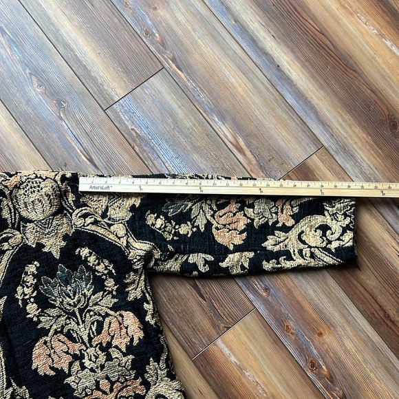 Vintage Sugar Street Weavers Quilted Tapestry Jacket Size Large - Picture 8 of 11